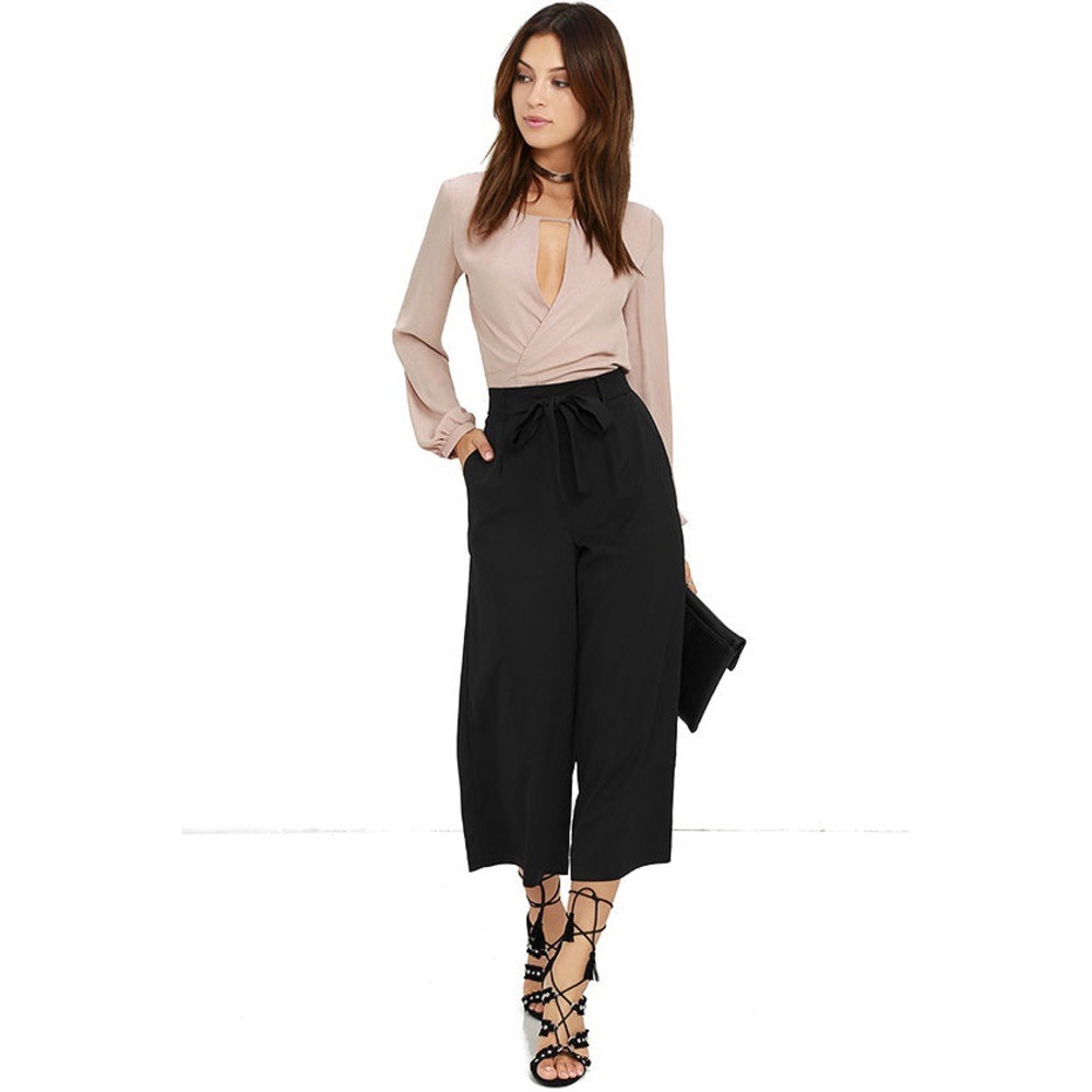 BLACK CULOTTES
